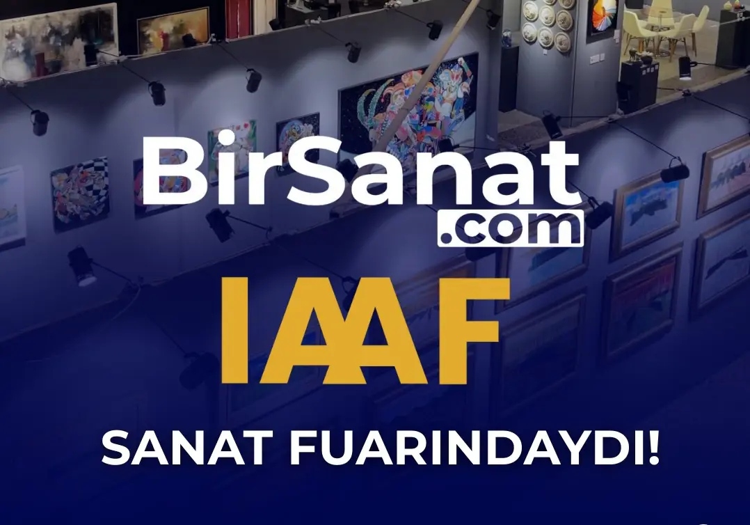 BİRSANAT.COM IAAF SANAT FUARINDAYDI